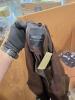 Nicer Clothing, approximately 146 total items(35 pair of shoes and 111 pieces of clothing) Aritzia, Eddie Bauer, Sandro, boss, Adidas, Justin's boots, tacovas, rudos, 5.11, Ariat, Celine, coach, frog togs, The North face and more more - 8