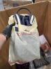 Nicer Clothing, approximately 146 total items(35 pair of shoes and 111 pieces of clothing) Aritzia, Eddie Bauer, Sandro, boss, Adidas, Justin's boots, tacovas, rudos, 5.11, Ariat, Celine, coach, frog togs, The North face and more more - 40