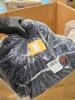 Nicer Clothing, approximately 146 total items(35 pair of shoes and 111 pieces of clothing) Aritzia, Eddie Bauer, Sandro, boss, Adidas, Justin's boots, tacovas, rudos, 5.11, Ariat, Celine, coach, frog togs, The North face and more more - 56