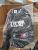 Nicer Clothing, approximately 146 total items(35 pair of shoes and 111 pieces of clothing) Aritzia, Eddie Bauer, Sandro, boss, Adidas, Justin's boots, tacovas, rudos, 5.11, Ariat, Celine, coach, frog togs, The North face and more more - 67
