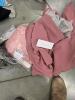 Nicer Clothing, approximately 146 total items(35 pair of shoes and 111 pieces of clothing) Aritzia, Eddie Bauer, Sandro, boss, Adidas, Justin's boots, tacovas, rudos, 5.11, Ariat, Celine, coach, frog togs, The North face and more more - 70
