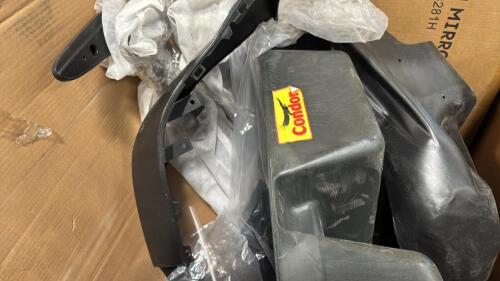 plastic pallet, fenders, and miscellaneous