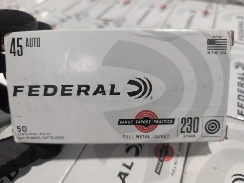 shelf of federal 45 Auto