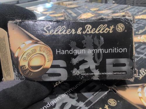 shelf of Sellier and bellot 9 mm