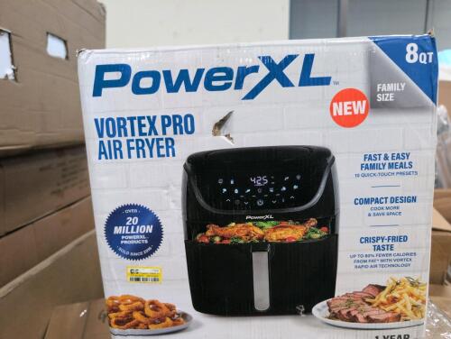 Power XL air fryer, cups, and home goods