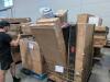 Rolled mattress, KETER storage box, zero clearance adjustable base , mattress, barbell with curl bar, & more - 2
