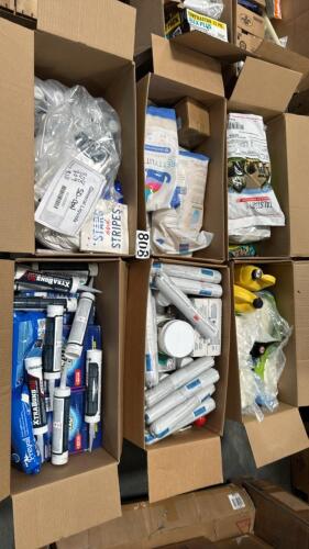 liquid/cleaning supplies, cat litter, insecticide, oil, OxiClean and more!