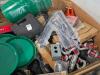 Industrial/automotive, bucket, car parts, tools, bostich, hose, rug pad, and - 2