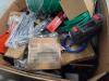 Industrial/automotive, bucket, car parts, tools, bostich, hose, rug pad, and - 3