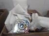 Sorry game, pillows, faux rock, tape, Yahtzee, bags, trouble game, Microsoft keyboard and more - 3