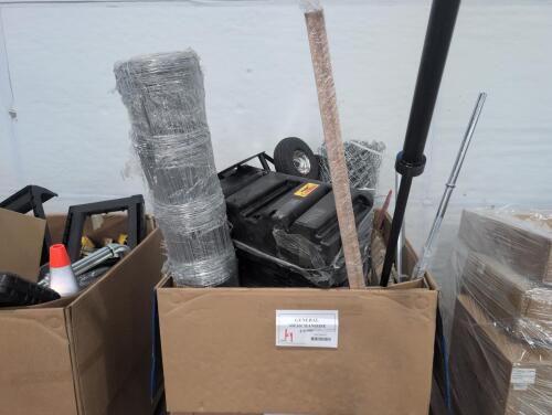 Why are Fencing, Dolly, garbage can, CONDOR platform, weight bars, and more