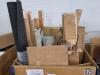 Rug, canopy, rolled material, mattress, McGee and Co Drapery blinds, & More