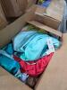 Swimming pool, Electrical box, RLBROCK QX REVO ultra two robot vacuum, ottoman, classroom supplies, Ford automotive part, Chris Brown All-Star elite shirts, another box of classroom supplies miscellaneous altered state clothing - 6