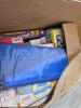 Swimming pool, Electrical box, RLBROCK QX REVO ultra two robot vacuum, ottoman, classroom supplies, Ford automotive part, Chris Brown All-Star elite shirts, another box of classroom supplies miscellaneous altered state clothing - 7