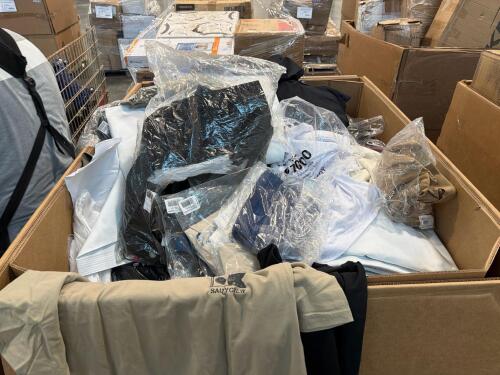 Clothing: Hurley, salty crew, Zumiez, Nicole miller, lions sweatshirts, musera, glamor, flabetics, stone & steel, scenario, Volcom, chubbies and more