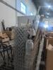 Chain-link fence, dolly, weight bar, exhaust pieces, Fencing, scaffolding piece, lockbox under seat, & More - 3