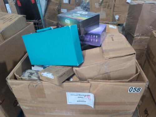 Magjong, lots of pop mart collectibles. 3-D printing filament, SALUSPA out of box, yeti French press, & More