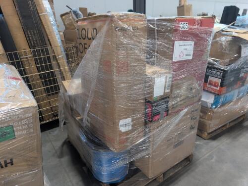 Cloud sofa, cable, spa, bestway sand filter and more