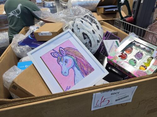 Paint markers, desktop speaker stands, Scarlet solo, SAVVAS box, power steam, art 3-D printing filament, my Q video doorbell , classic bracket tickle elmo product, & More