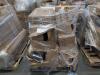 Folding chair, Arctic king freezer, bags, shoes, box of L &ndash; COM cables, small speakers, furniture, household refrigerator