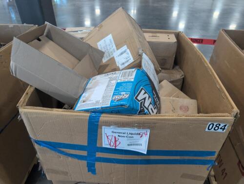 Miscellaneous liquids, wipes, SONOCO Thermo safe, tide, Loctite, & More