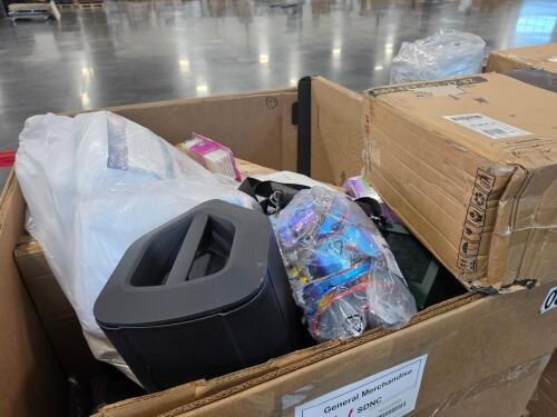 Sorry we're funny books, always, colored pencils, vibration pads, BOSE speaker, line batteries, shark vacuum,, picture, collector series clear cards, glasses, Q-tips, & More