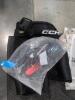 Some nicer clothing(approximately 153 total items, 44 pair of shoes, 46 clothing, 30 Adidas samples, 11 purses/bags, 12 vuori): vuori, Tory Burch, adidas, Justin, ariat, Tommy Bahama, Lacoste, timberland, boss, converse, adidas clothing, keen, sprayground - 5