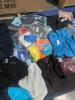 Some nicer clothing(approximately 153 total items, 44 pair of shoes, 46 clothing, 30 Adidas samples, 11 purses/bags, 12 vuori): vuori, Tory Burch, adidas, Justin, ariat, Tommy Bahama, Lacoste, timberland, boss, converse, adidas clothing, keen, sprayground - 19