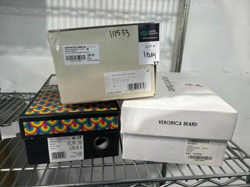 Kurt Geiger, Veronica beard and golden goose shoes