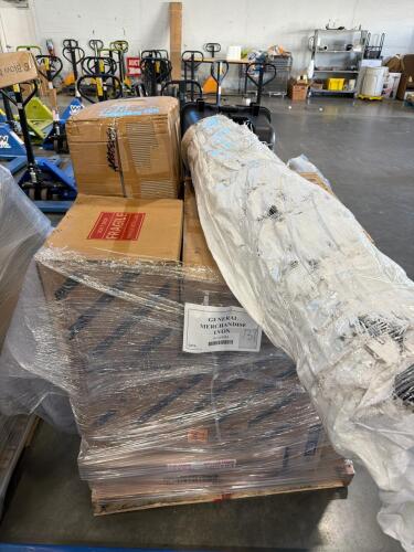 40 inch insignia TV, cushions, hard Plano travel case, furniture, dog wagon, Fencing, deer Valley toilet, and & More
