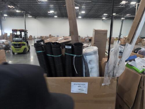 Delta children crib COBIZI, tubing, fishing poles, mattress, wines, all material, & More