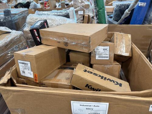 Industrial and automotive items, sealed power, AC compressor, service first OEM, deck belts, KWIKSET, Moen faucet, carburetor, and much more