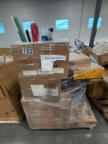 DeWalt 22-inch hedge trimmer, TCL air conditioner, Wayne well pump, Zola chair, Turnabout Kids Midnight Blue Corded Plush