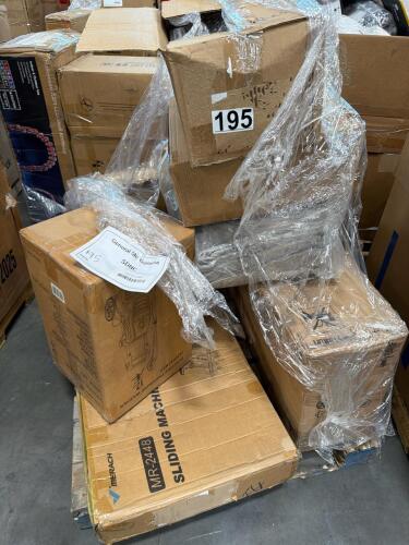 MERACH sliding machine MR-2448, electric pressure washer, PIXMA TR150 wireless portable business printer, rug pad and more