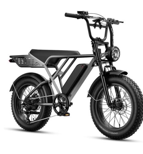 Jasion RetroVolt Pro silver black gradient e bike