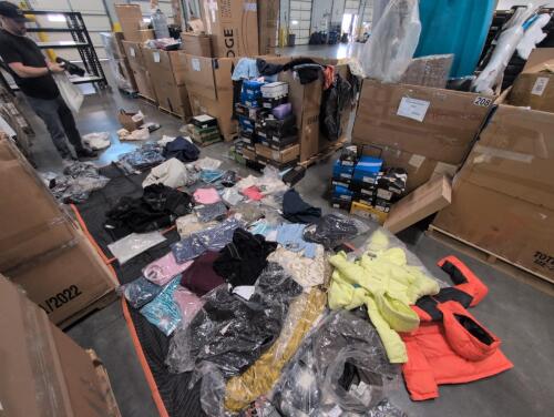 Some nicer clothing(approximately 152 total items, 44 pair of shoes)Adidas shoes, Colombia, softies, MAJE, ARRANGE, STAUD, mizzen + main , CJ Banks, Winnie Blazer, CINQ A SEPT, Tootsie, Dan Mashburn, Adidas, Zumiez, Abercrombie and Fitch, white Fox, Johnn