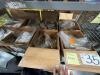 shelf of boxes full of miscellaneous ammo