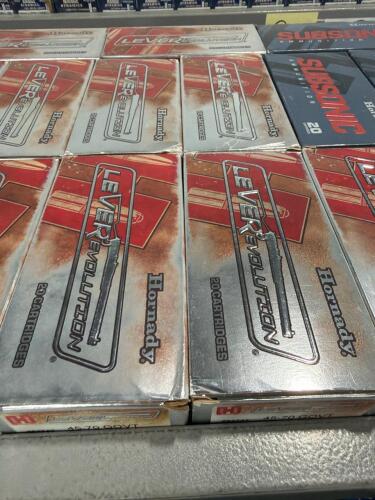 shelf of Hornady 45-70 govt