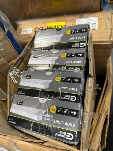 shop lights, 4-ft LED shop light, and more