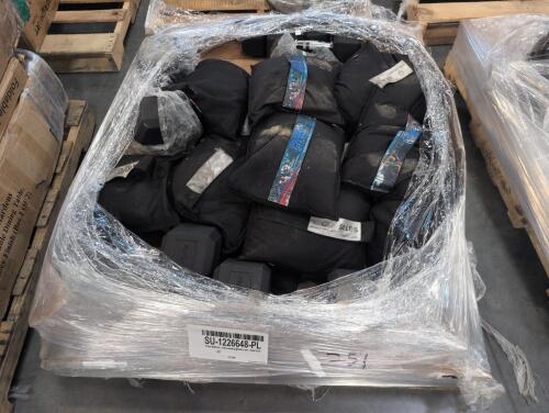 Sand bags wake life, weights