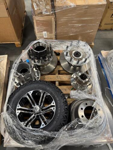 Tire, brake rotors/drum