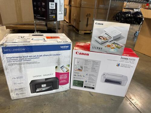 brother Mfc-J1410DW, canon selphy, canon pixma