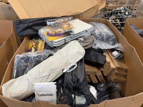 Red camp products, K-pop Demon Hunter dolls, blanket, water container, Hallmark paper, & More