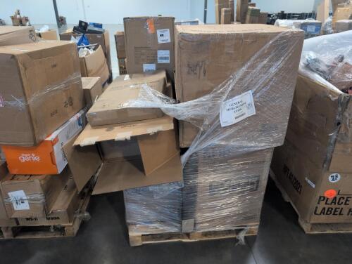 Hyper tough storage tote, sterilite, armchair, Black & Decker microwave, foam container and more