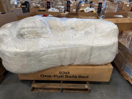 Soma one pull sofa bed, misc furniture