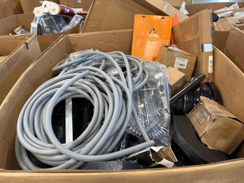 Industrial/automotive, hose, buckets, Fisker shears, car parts, & More