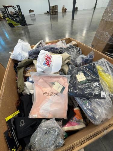 Clothing: g star, under armour, VANSPORT, kids pajamas, kids shoes, Halloween costumes, Lulu, Amazon essentials, play warmers, boxers, REISS, gloves, Donna Morgan, The Beatles T-shirt, leather jacket, new balance, MALBON, Saint plus Vail, shoes made in Me