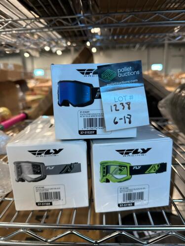 three fly racing goggles