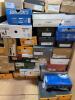 treasure shoe pallet: approx 112 pairs of shoes: (5) pairs of Allen edmonds shoes, ASICS, Brooks, ALTRA, Birkenstock, Aldo, Teva, Crocs, Skechers, OluKai, Kelly & Katie, Sam Edelman, New Balance, The North Face, Bionic, Steve Madden, Brooks, Dr. Scholls a - 5