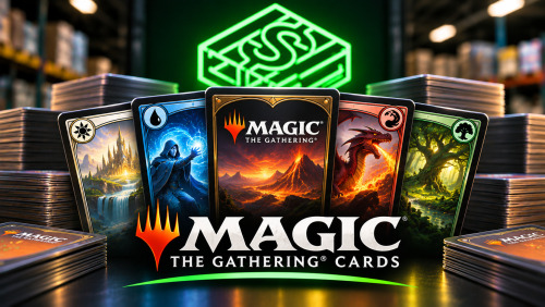 500 Magic Cards w/ rares & holos